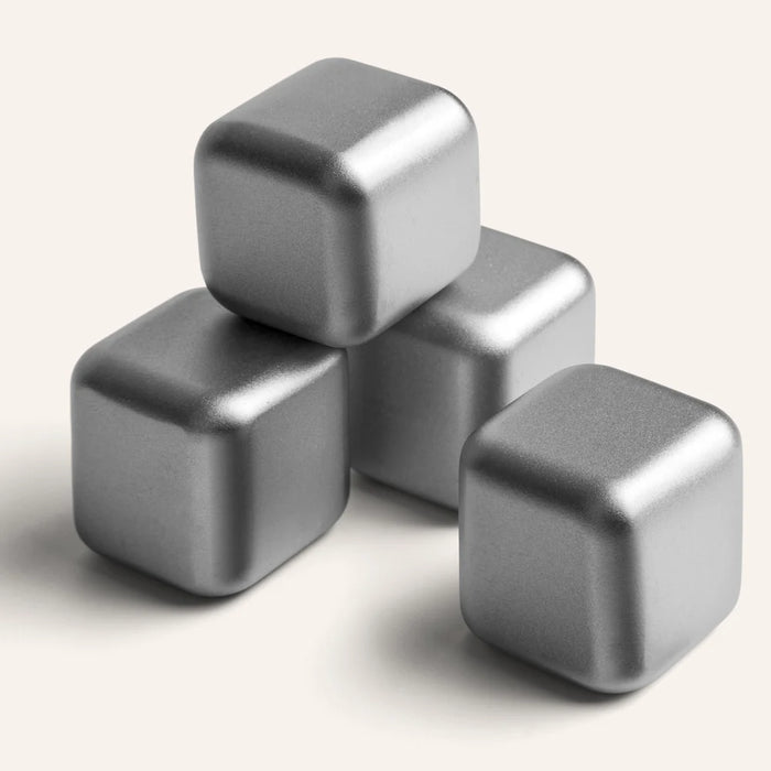 Cubetti di ghiaccio in titanio
