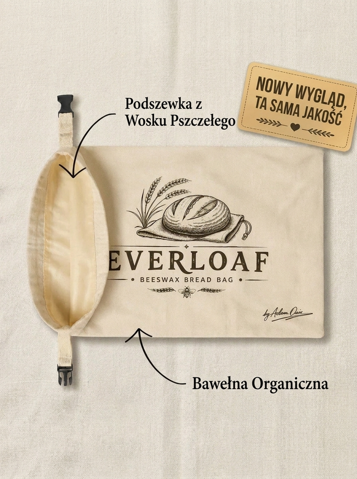 Sacchetti per il pane in cotone cerato